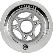 Powerslide Wielen Infinity 84 Mm / 85a 4 Stuks Grijs