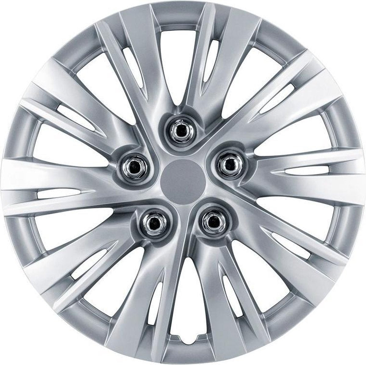 Autostyle Wieldoppen 16 inch Ohio Zilver - ABS