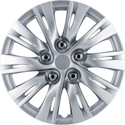 Autostyle Wieldoppen 16 inch Ohio Zilver - ABS