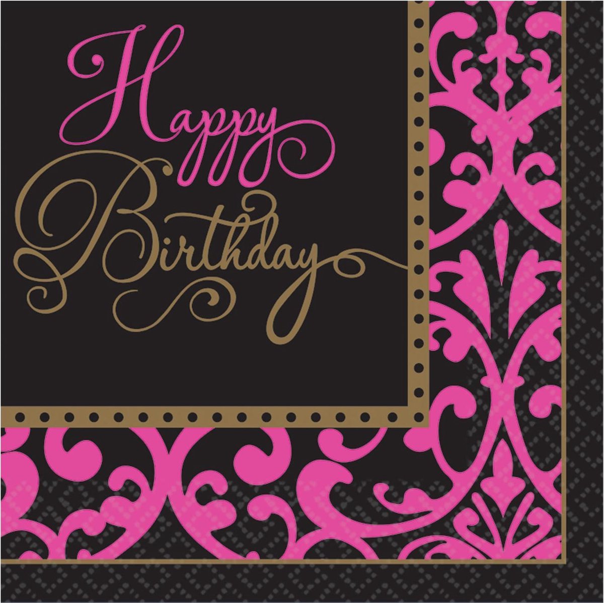 36 Napkins Another Year Of Fabulous 33 x 33 cm