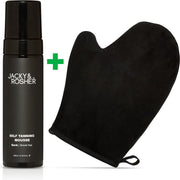 JACKY & ROSHER Tan & Go - Zelfbruiner - Self Tanning Mousse - Dark + Luxe Tanning Handschoen