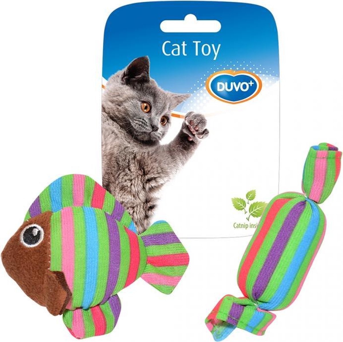 Duvo+ Assortiment vis en snoep Gemengde kleuren 8