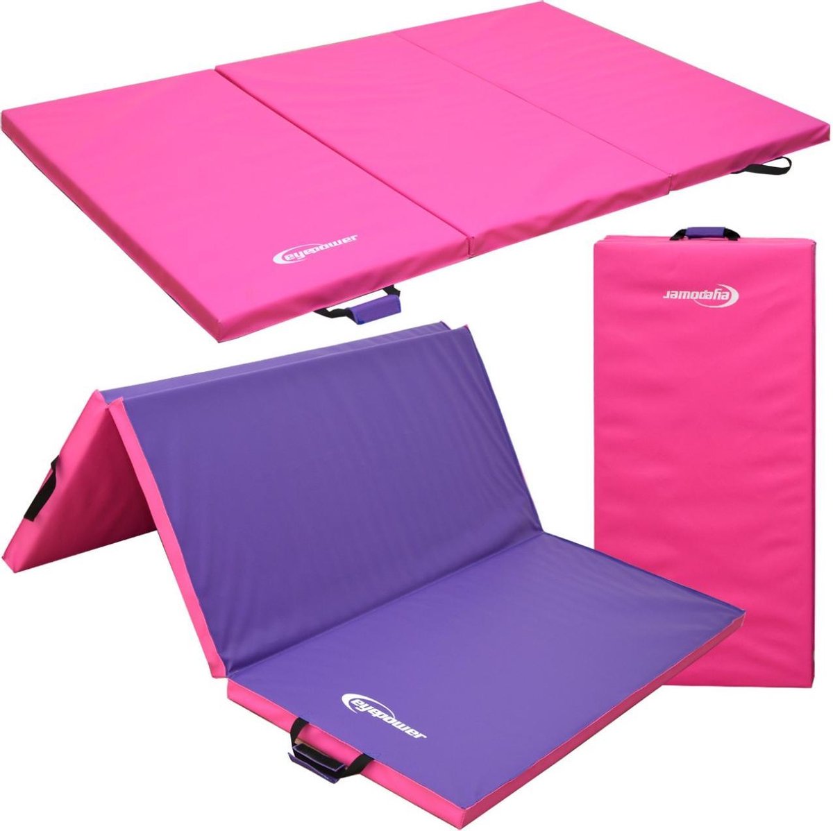 xl Gymnastiekmat 180x120x5cm Gymnastiekmat Sportmat Fitness Zachte vloermat Roze