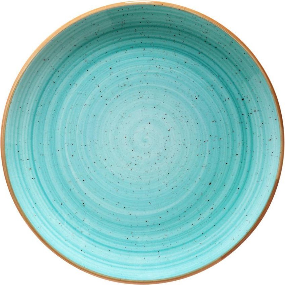 Bonna Diep bord 23 cm. Aqua Aura. Per stuk