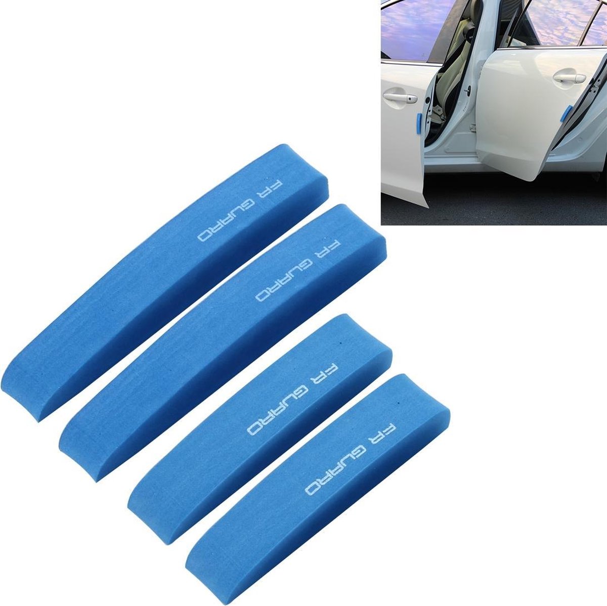 10 STKS Auto Auto Foam Deur Side Edge Anti-kras Body Guard Bescherming Strip Sticker