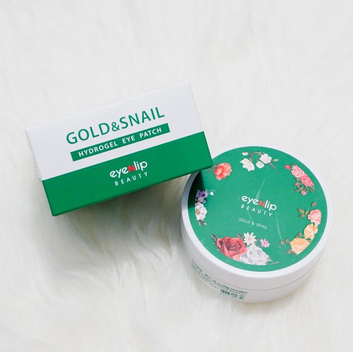 eyenlip gold & snail hydrogel eye patch oogverzorging ( 60 sts)