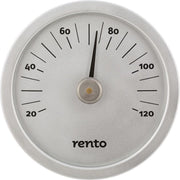 Design sauna thermometer - Aluminium Naturel (⌀15cm)