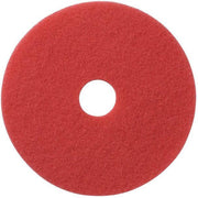 5 stuks vloerpad rood 15 inch 38 cm