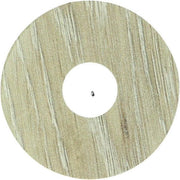Zelfkl. rozet (17mm) verouderd eiken nat. 10 st