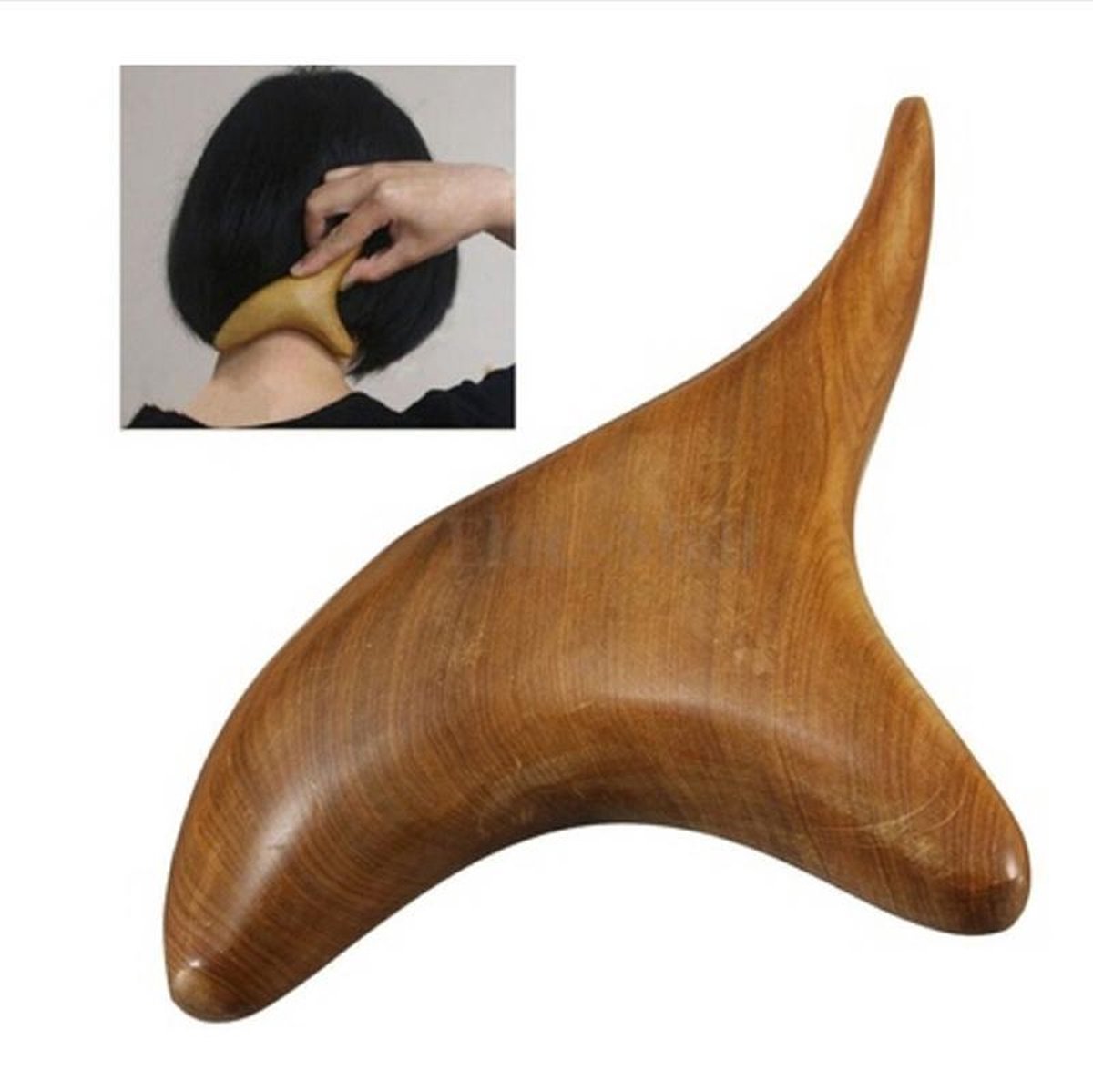 Handige Houten Knuist Voor Massages - Ontspanning - Druk - Relax - Deep Tissue - Massage