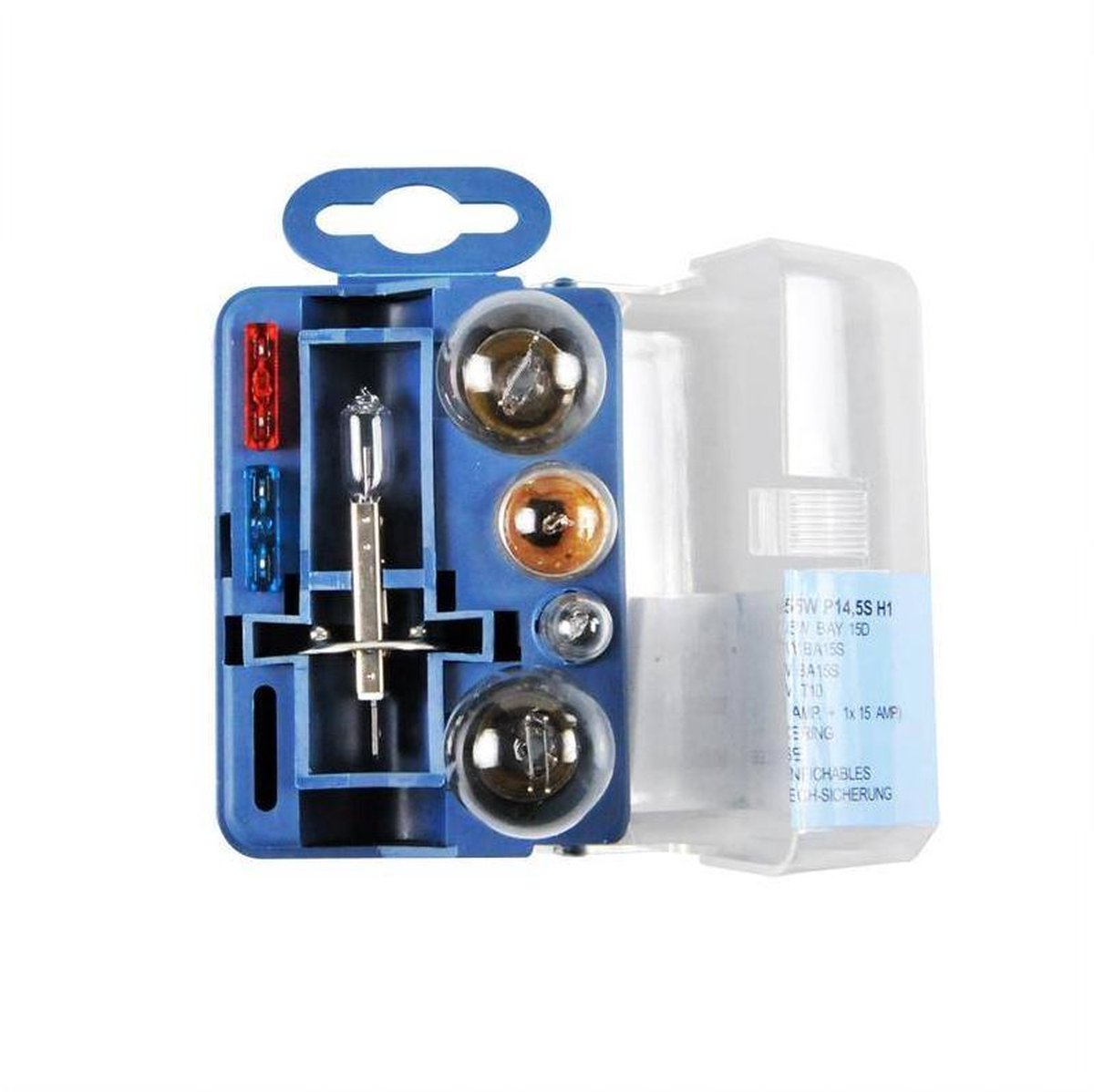 Reservelampenset H1 7-delig