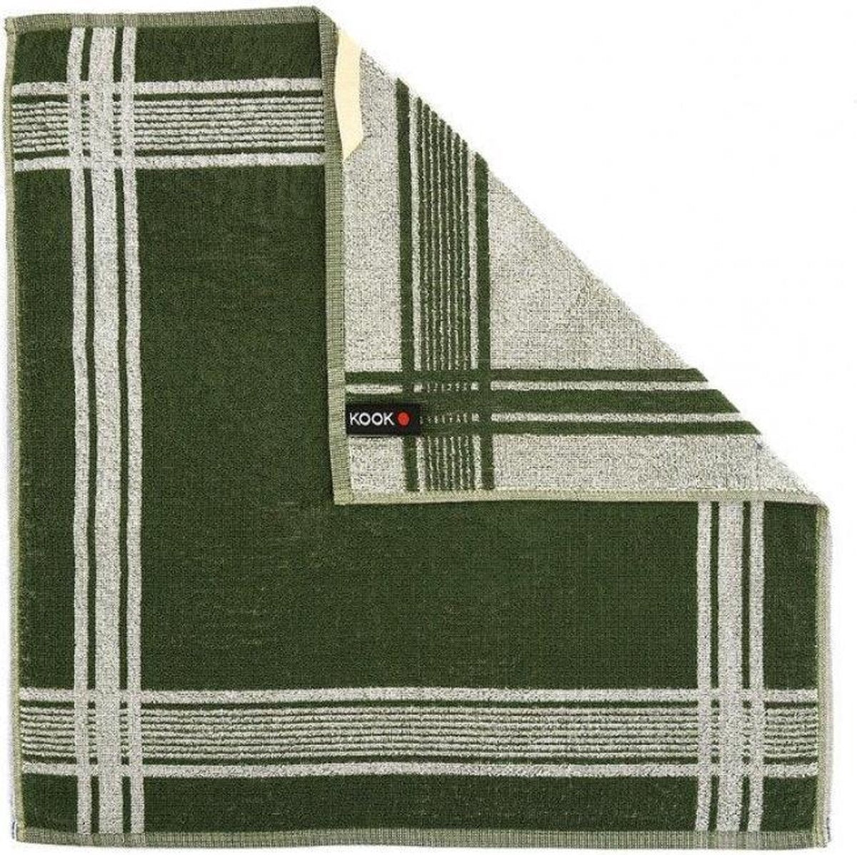 KOOK Keukendoek Groen