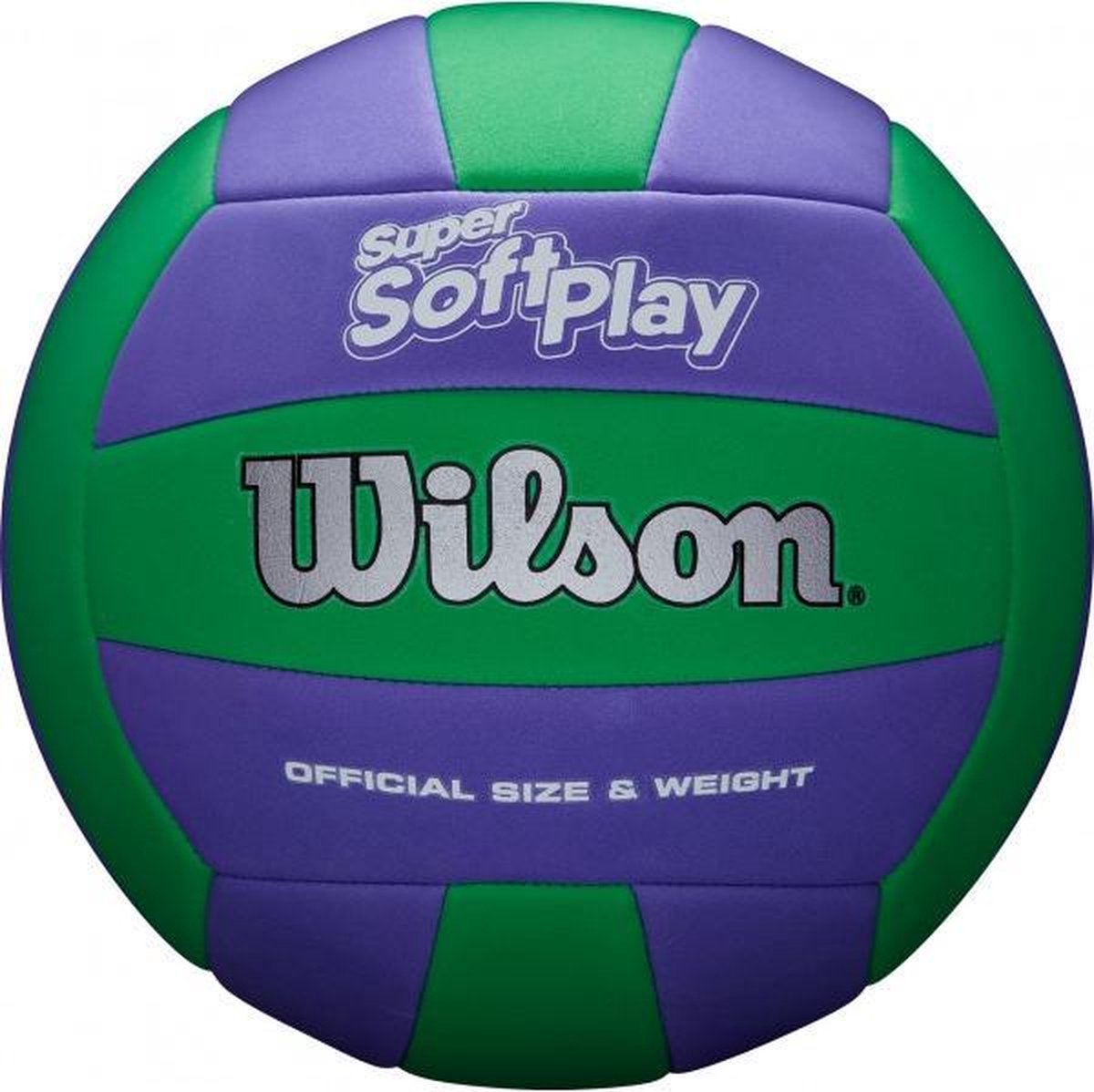 Wilson Super Soft Play -  Volleybal - Groen/Paars - maat 5