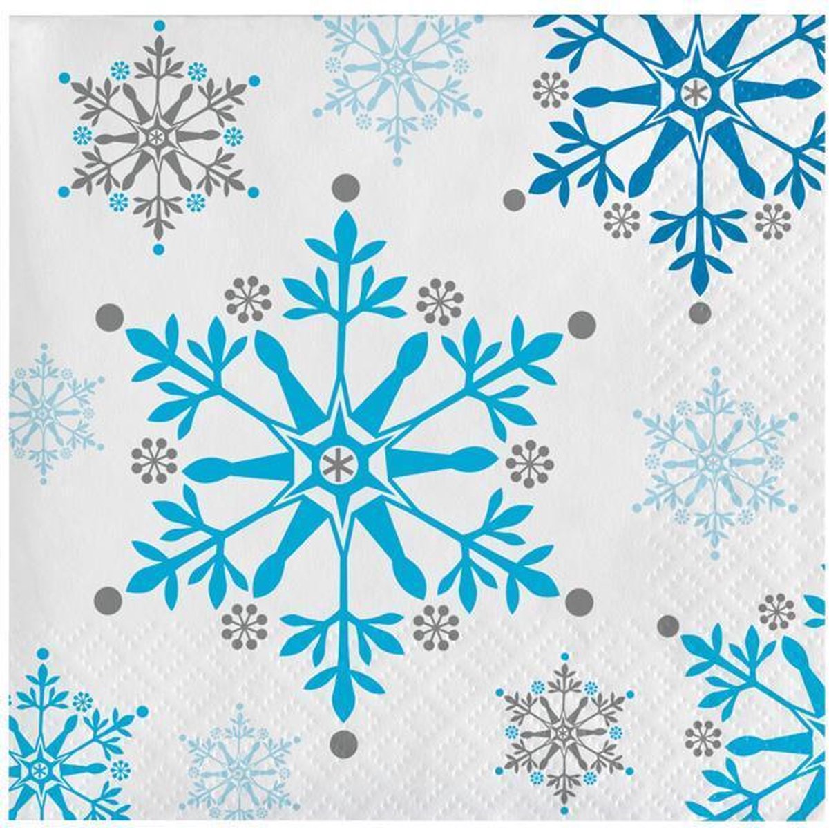 Servetten sneeuwvlokken (33x33cm