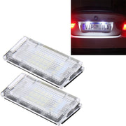 2 STKS Kentekenplaatverlichting met 18 SMD-3528 Lampen voor BMW E46 4D 1998-2003