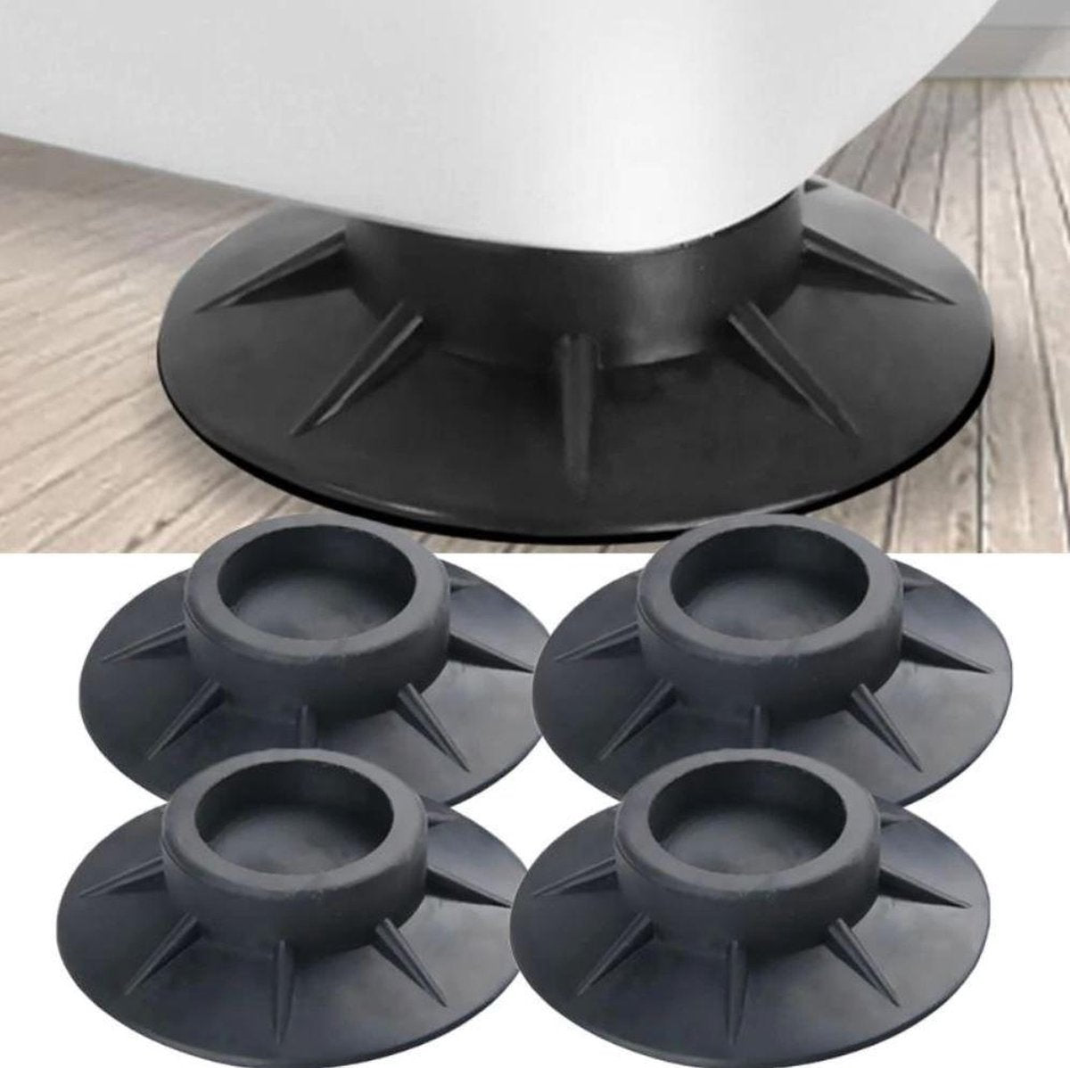 BukkitBow - Trillingdempers voor Droger & Wasmachine - Anti trilling voetjes