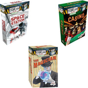 Escape Room Uitbreidingsbundel - 3 Stuks - Space Station & Casino & The Magician