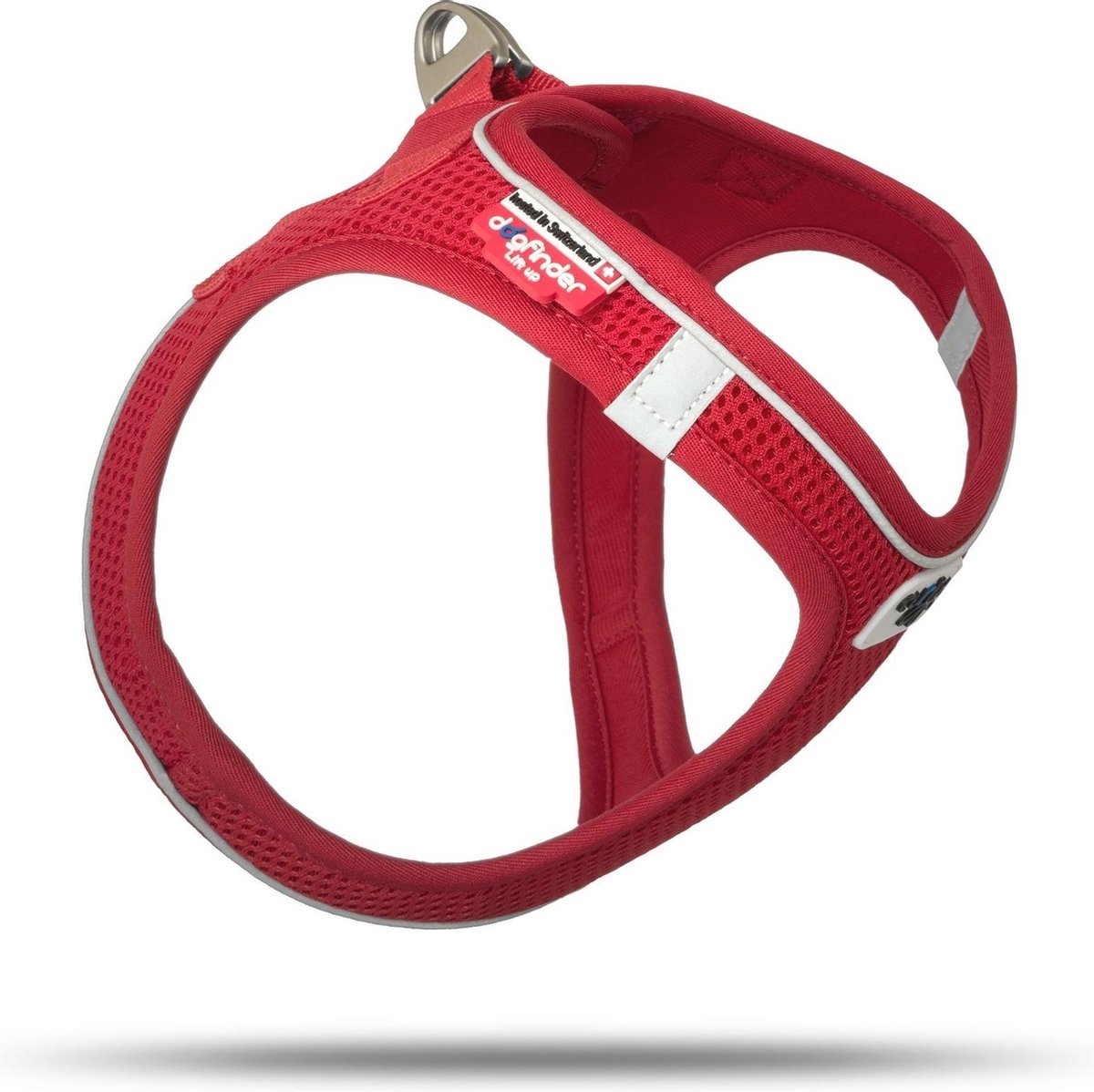 Curli Magnetic vest Harnas hondentuig - Rood 2XS 28-32cm