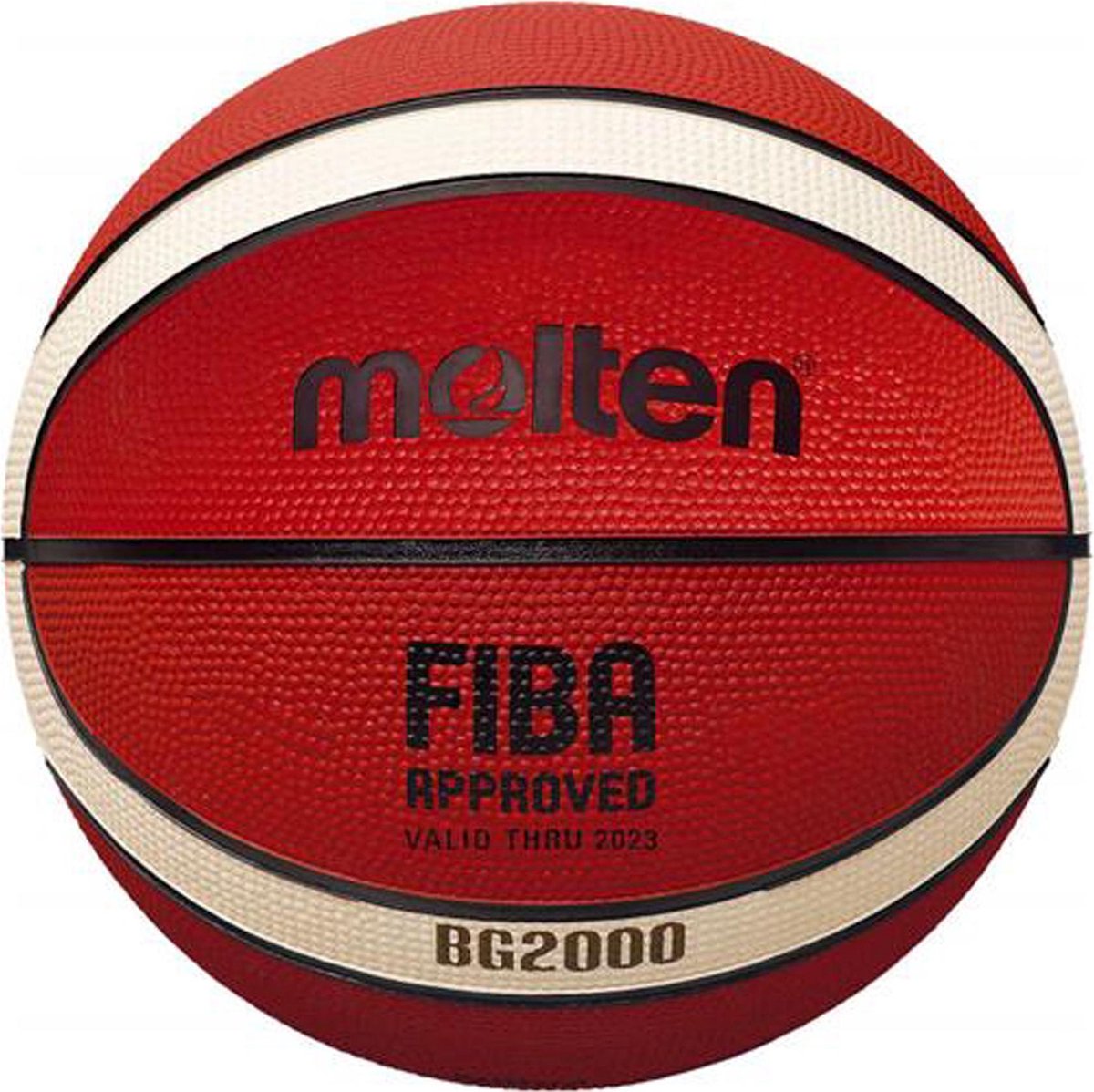 Molten Basketbal - ornaje/wit/zwart