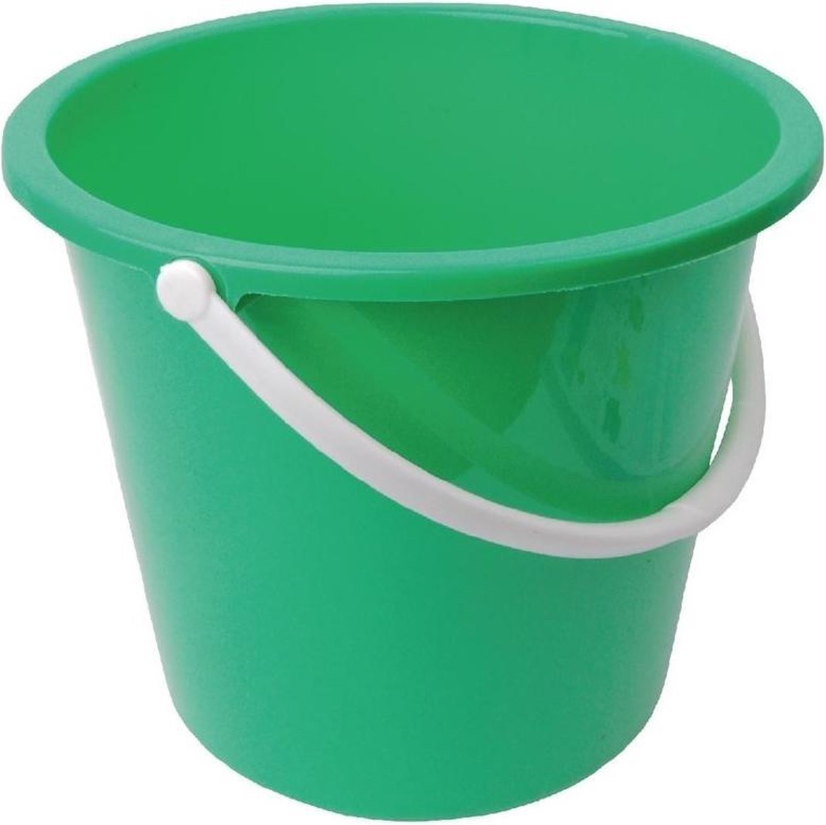 Kunststof emmer 10 ltr. groen