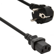 Allteq - Apparaatsnoer - C13 - 16A - 2 meter - Zwart