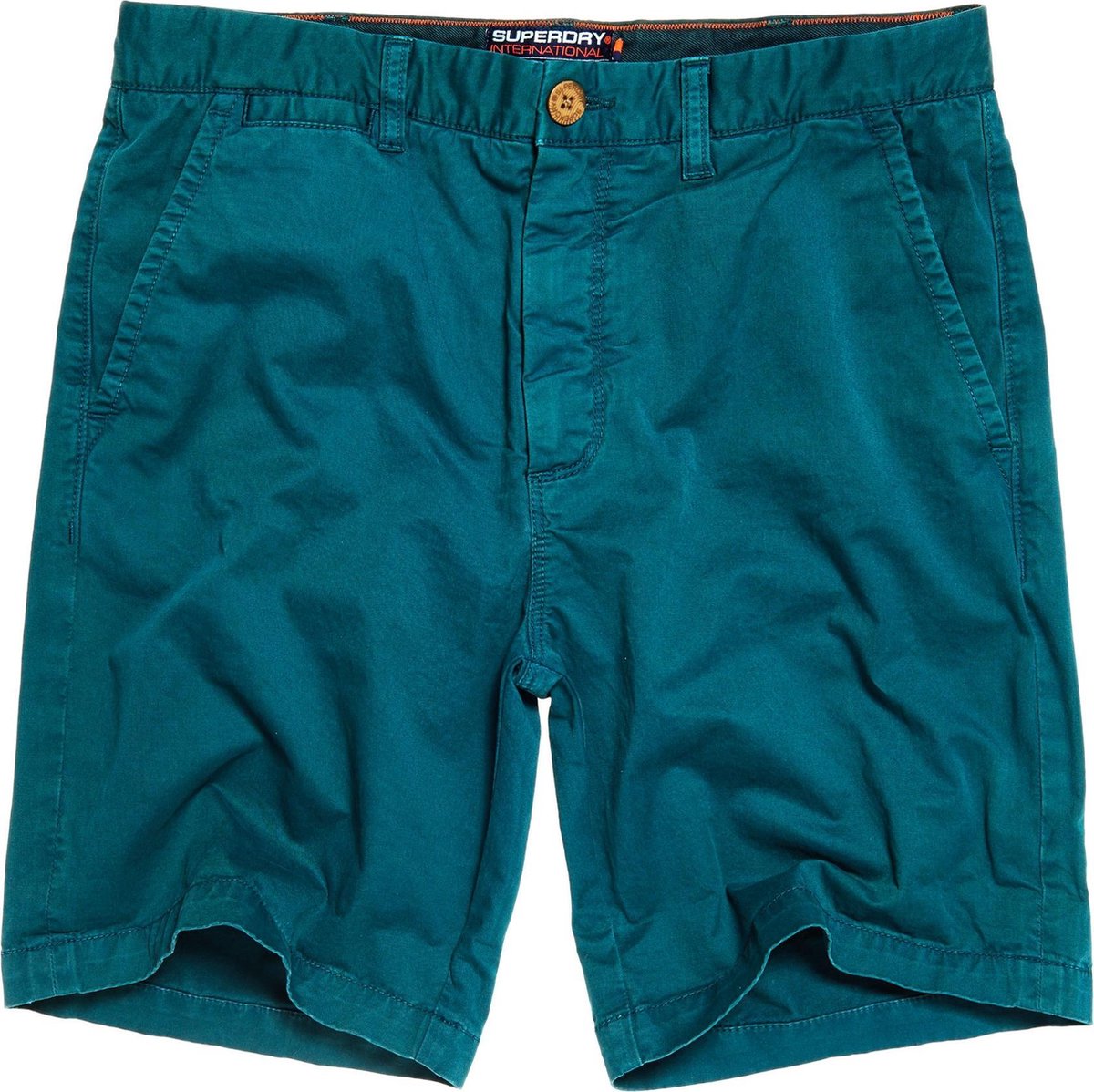 Superdry Broek - Mannen - groen/blauw