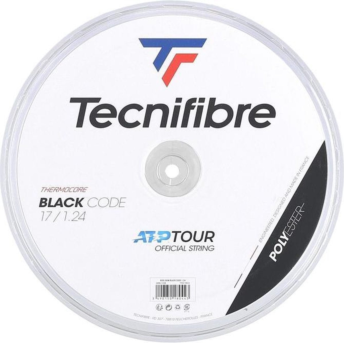 Tecnifibre ATP Tour Snaar Zwart 200m