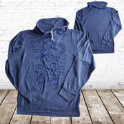 S&C Blauwe jongens longsleeve man - 134/140