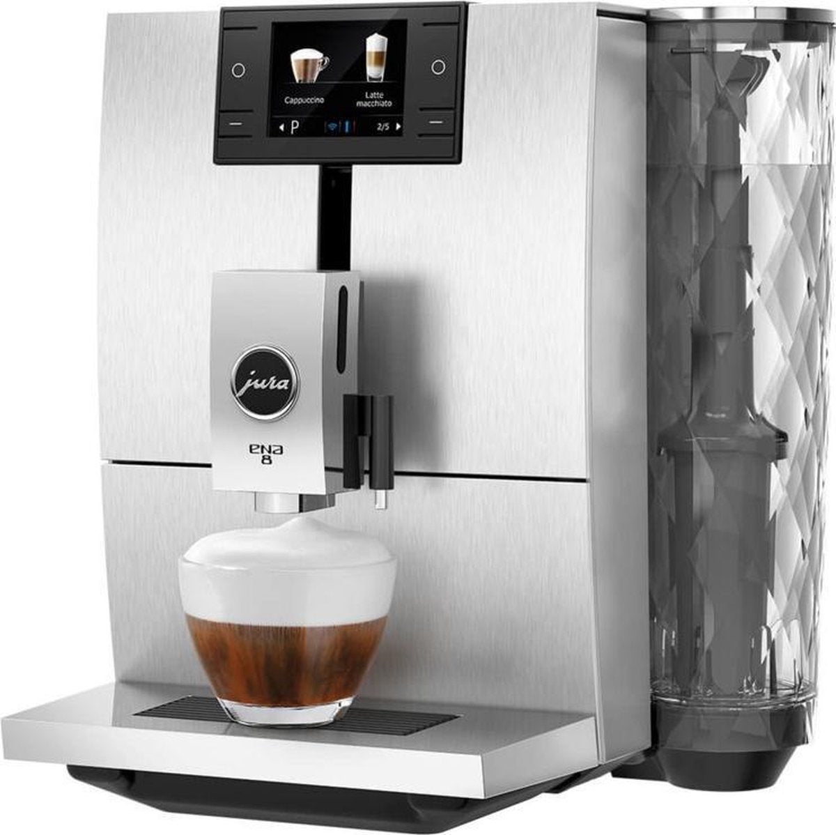 Jura Ena 8 Massive -  Volautomatische espressomachine - Aluminium