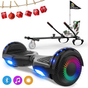 Evercross 6.5 inch Hoverboard met Flits Wielen