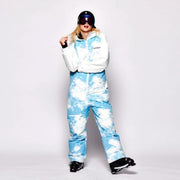Oneskee original Pro suit Clouds - L/XL - Skipak vrouwen - waterkolom 10