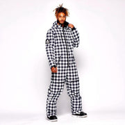 Oneskee original Pro suit Black Plaid- XL - Skipak mannen- waterkolom 10