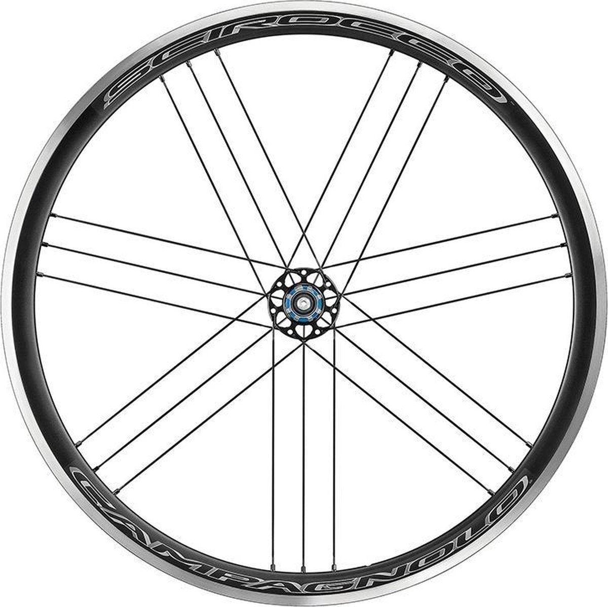Campagnolo Achterwiel Scirocco Qr 28 Inch 35 X 22 Mm Alu Zwart