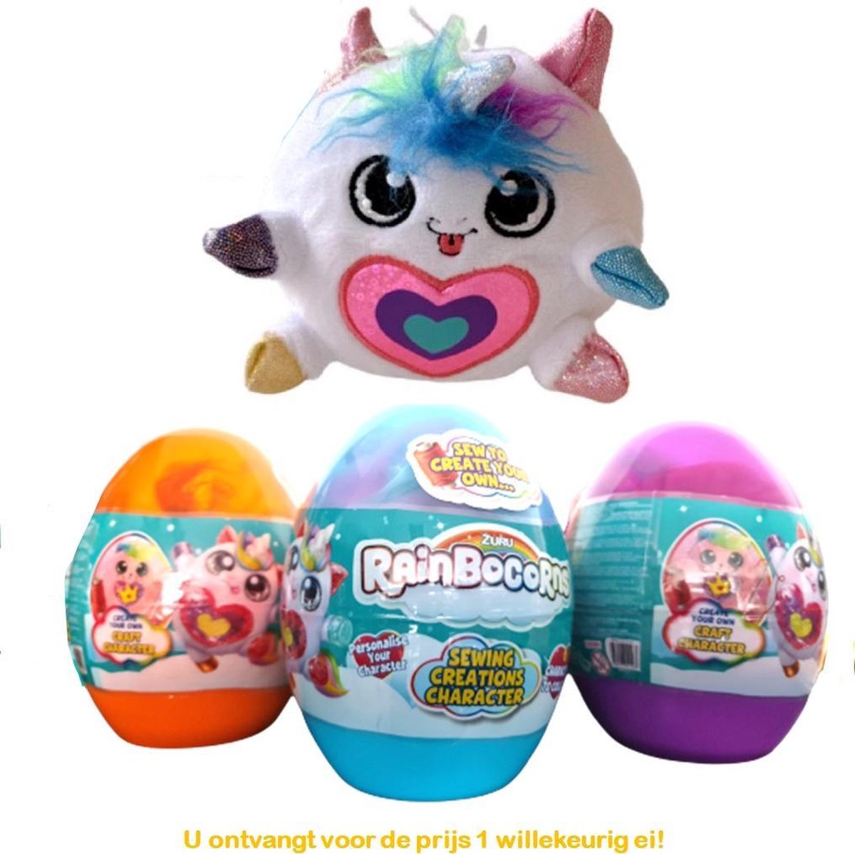 Rainbocorns Zelf Maken - 1 verpakking - Surprise Unicorn