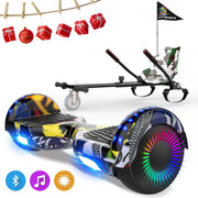 Evercross 6.5 inch Hoverboard met Flits Wielen