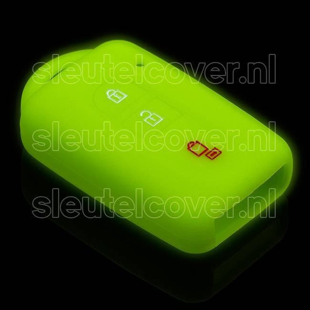 Nissan SleutelCover - Glow in the dark / Silicone sleutelhoesje / beschermhoesje autosleutel