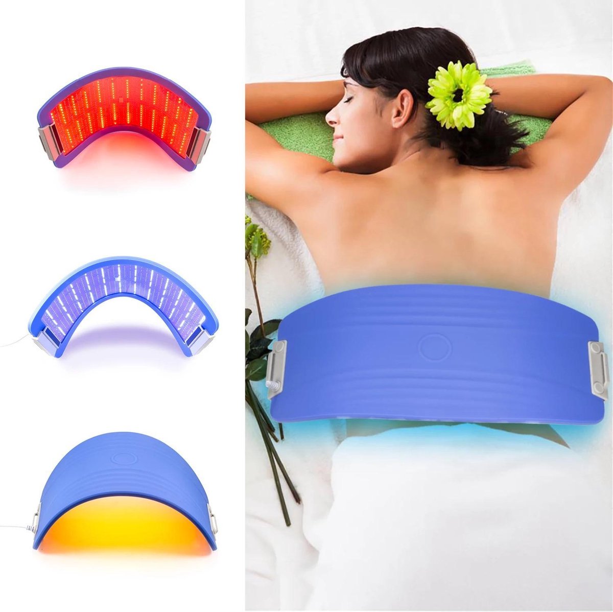 REGENTECH® Led Beauty Masker - Lichttherapie - Huidverjongingsapparaat - EMS - Infrarood