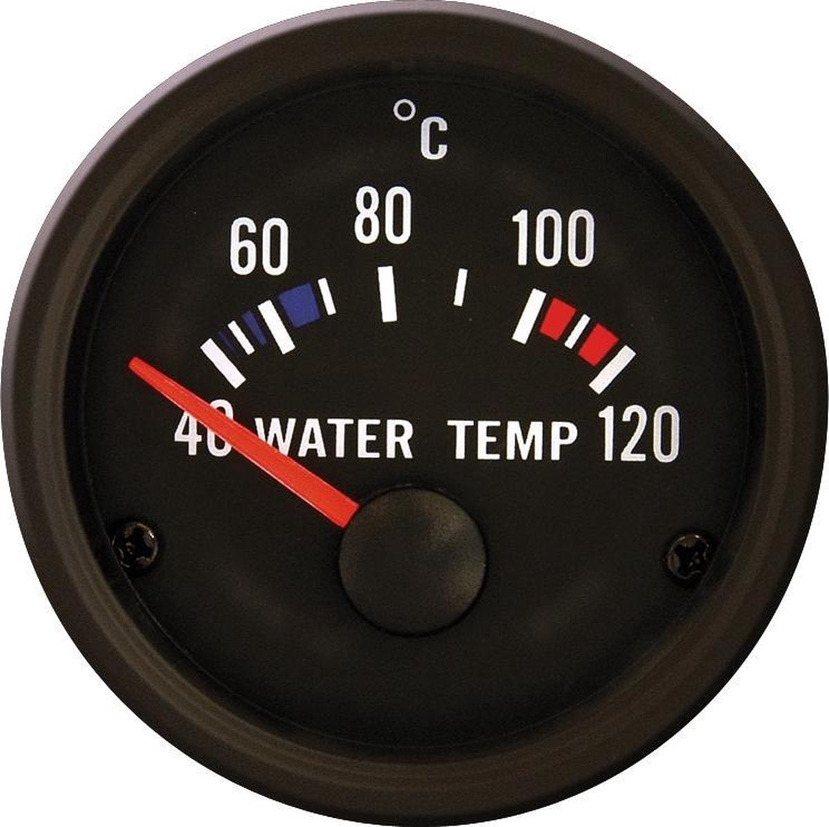 Performance Instrument Zwart Watertemperatuur 40-120C 52mm