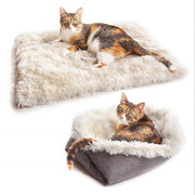 Reayou Kattenmand - Kattenkussen - Kattenbed - Wit - 51 x 61 cm