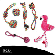 Honden speelgoed set 6-delig - Honden speeltjes - Intelligentie - Hondenknuffel - Puppy speelgoed