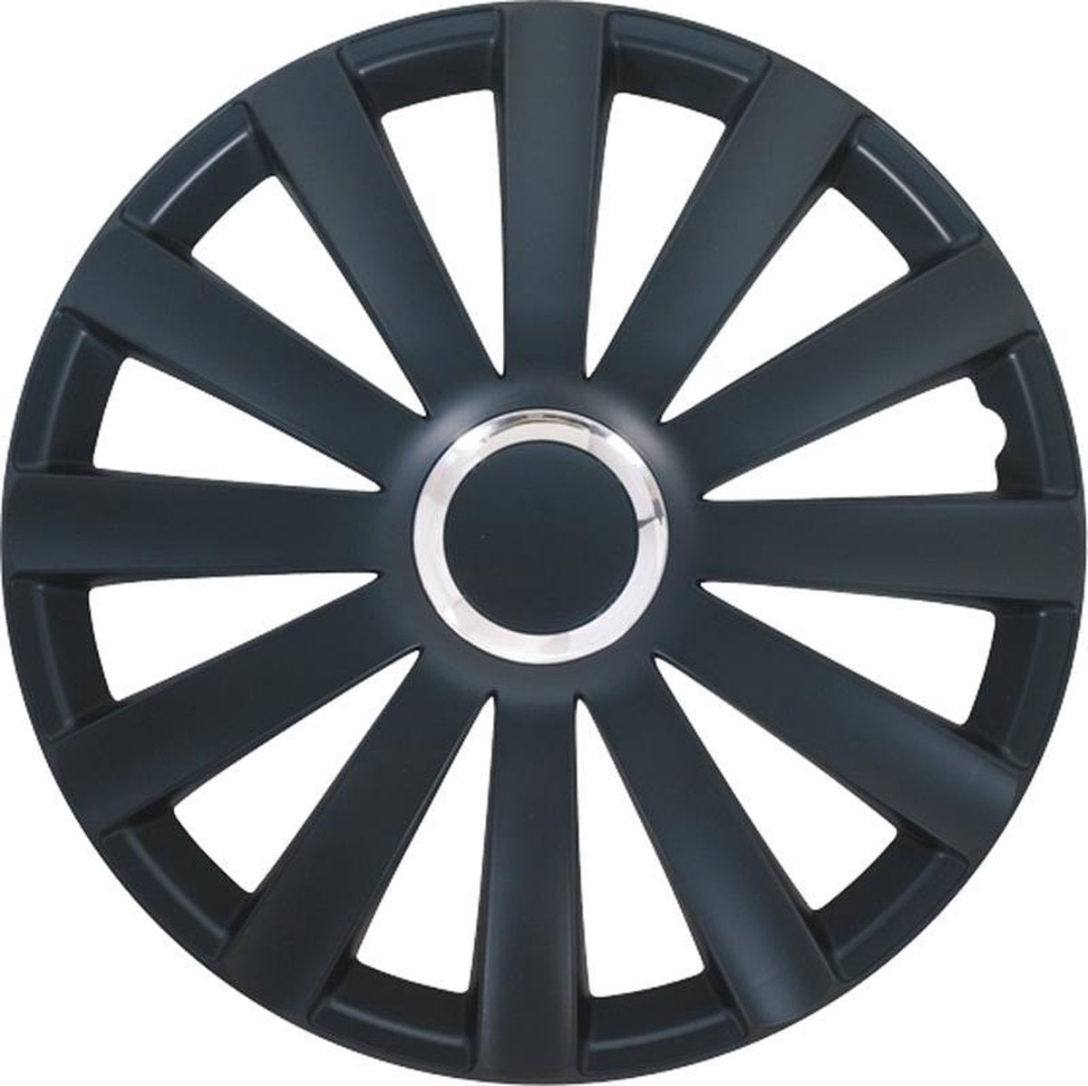 Autostyle Wieldoppen 13 inch Spyder Zwart - ABS