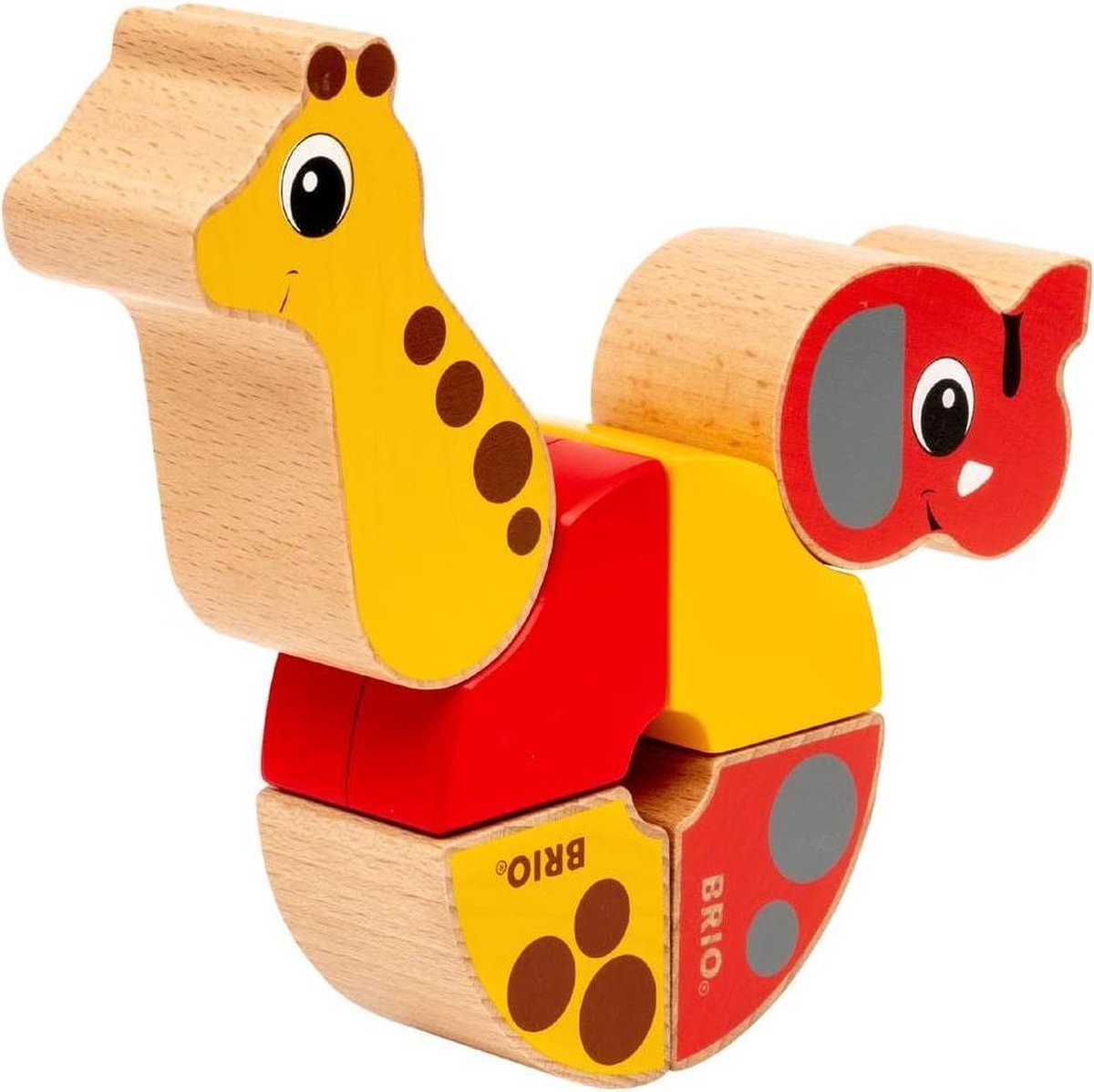 BRIO Magnetische olifant en giraf - 30284