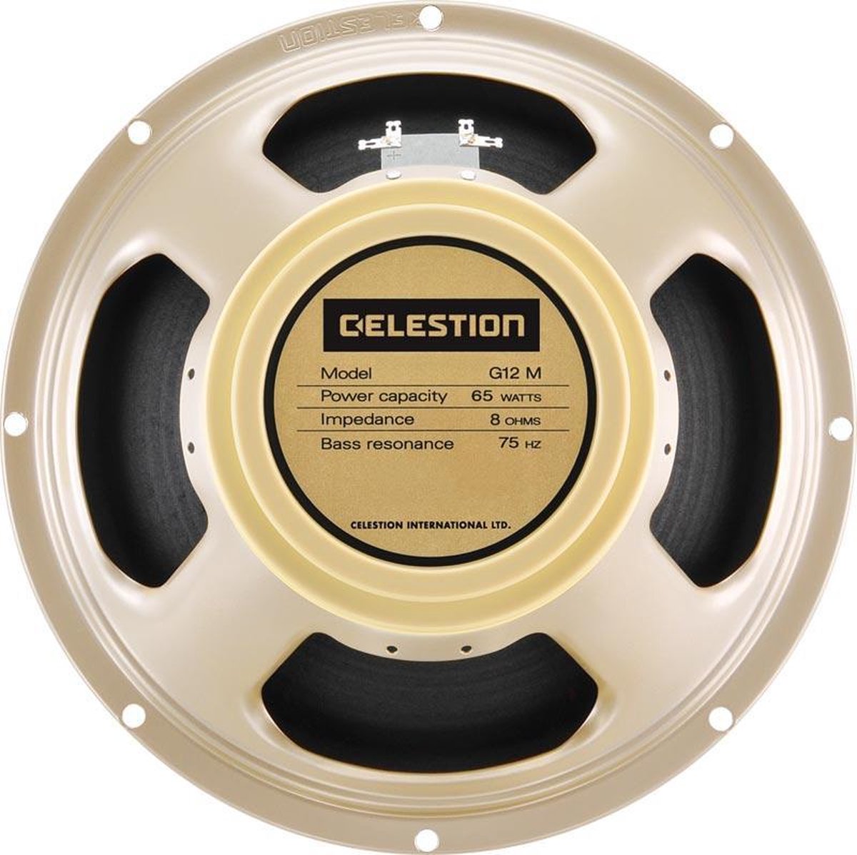 G12M-65 Creamback 12" Speaker 8 Ohm Classic Series