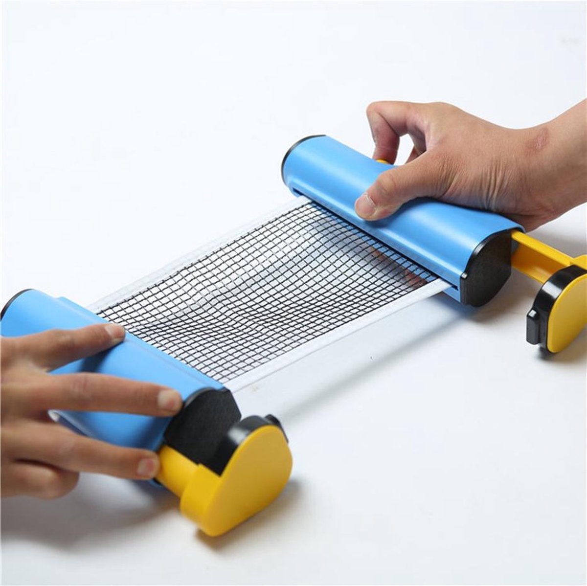 MIRO | Uitschuifbaar Tafeltennis Net  - Maximaal ca. 1.80 meter – Handig in gebruik – PingPong net – Ping Pong net