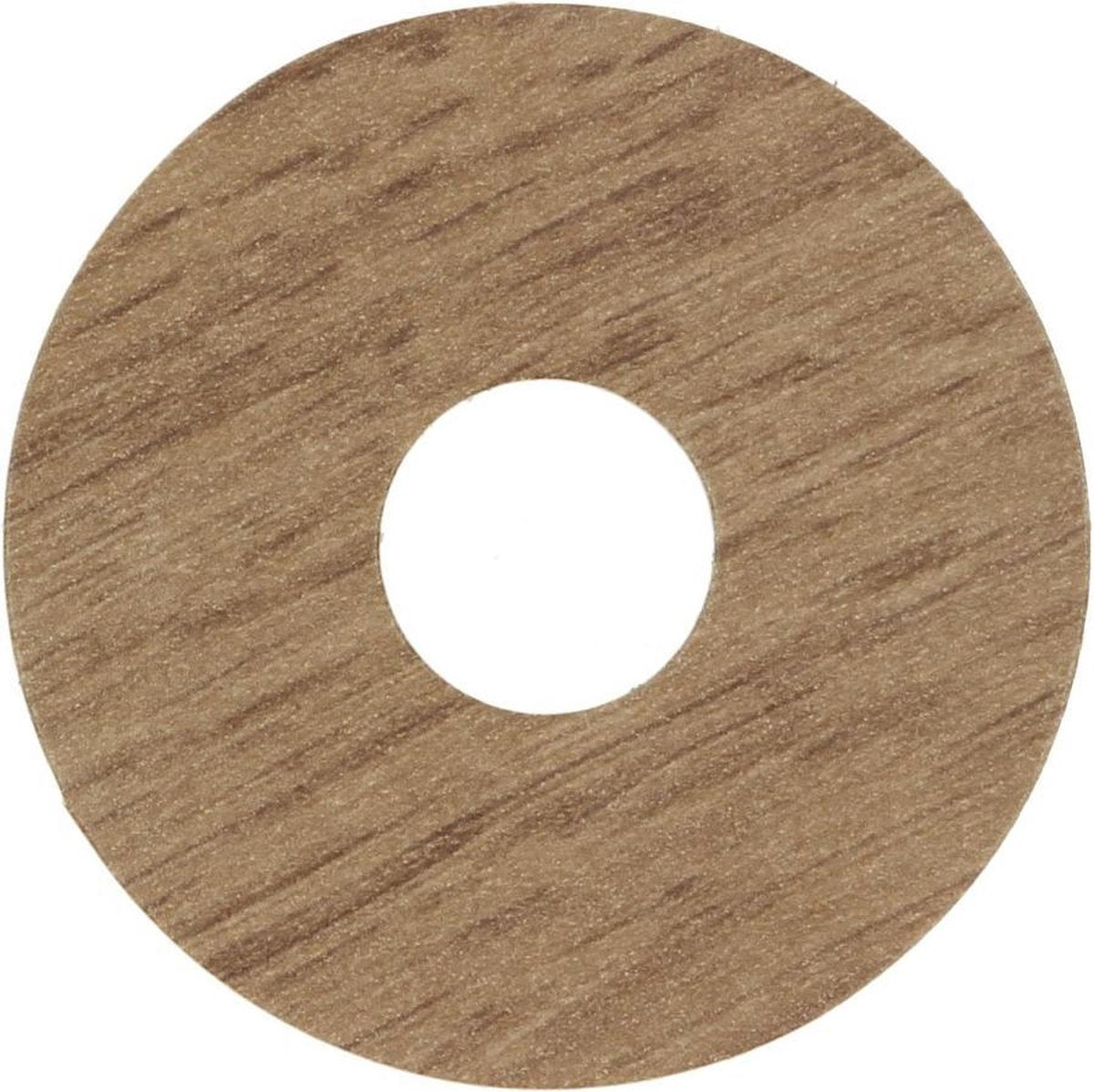 Zelfkl. rozet (17 mm) eiken gerookt (10 st.)