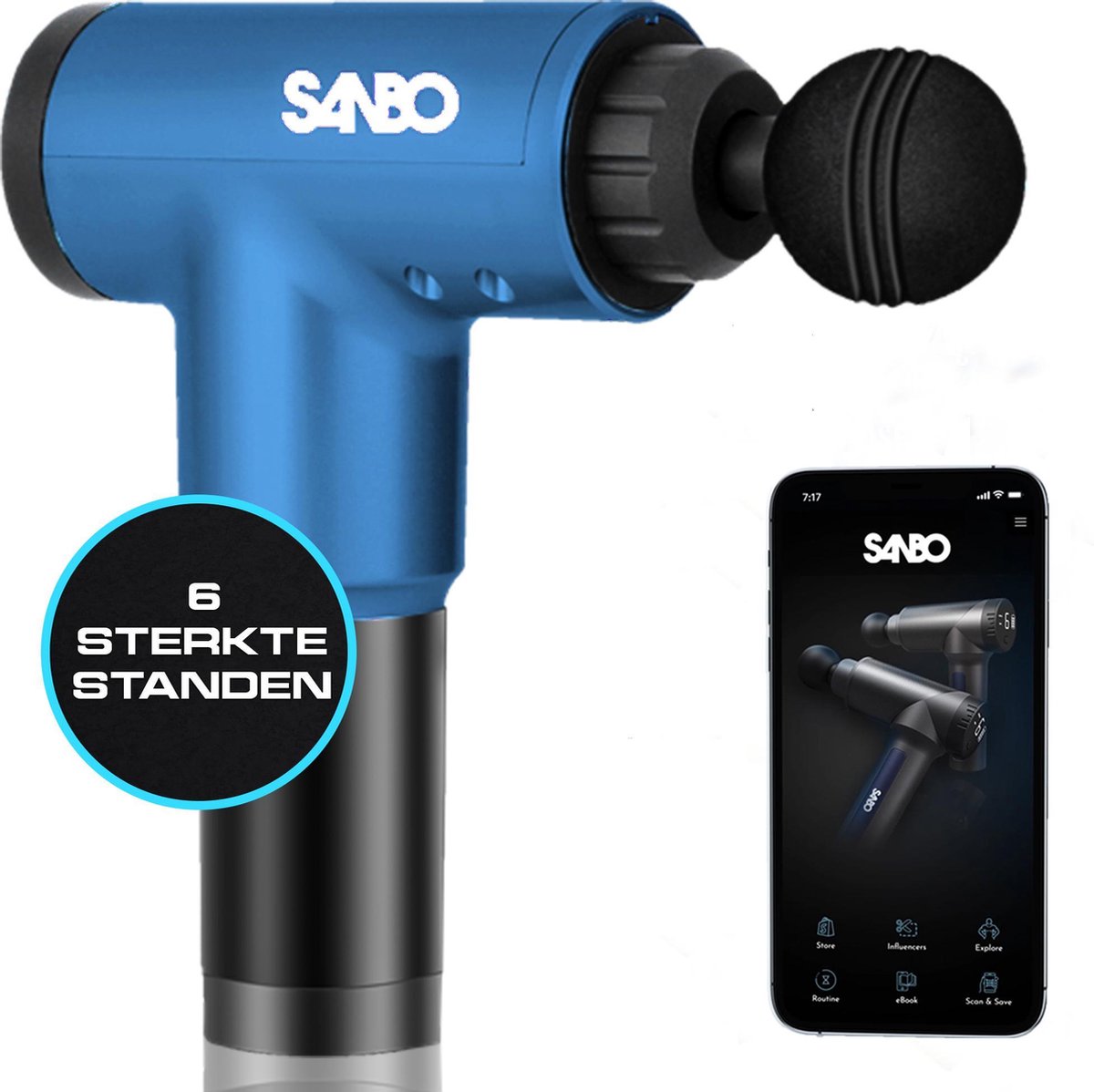 Sanbo® - Massage Gun - Sport en Relax Massage - Professioneel