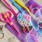 Volledig Pakket Sieraden Maken voor Kinderen-ca 415 Kralen en Onderdelen- Oorbellen