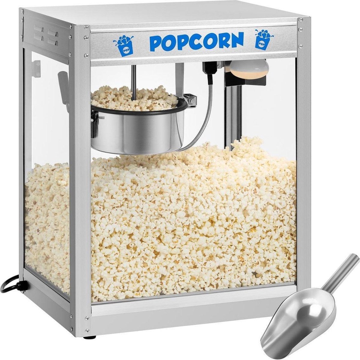 Royal Catering Popcornmaschine - Roestvrij staal