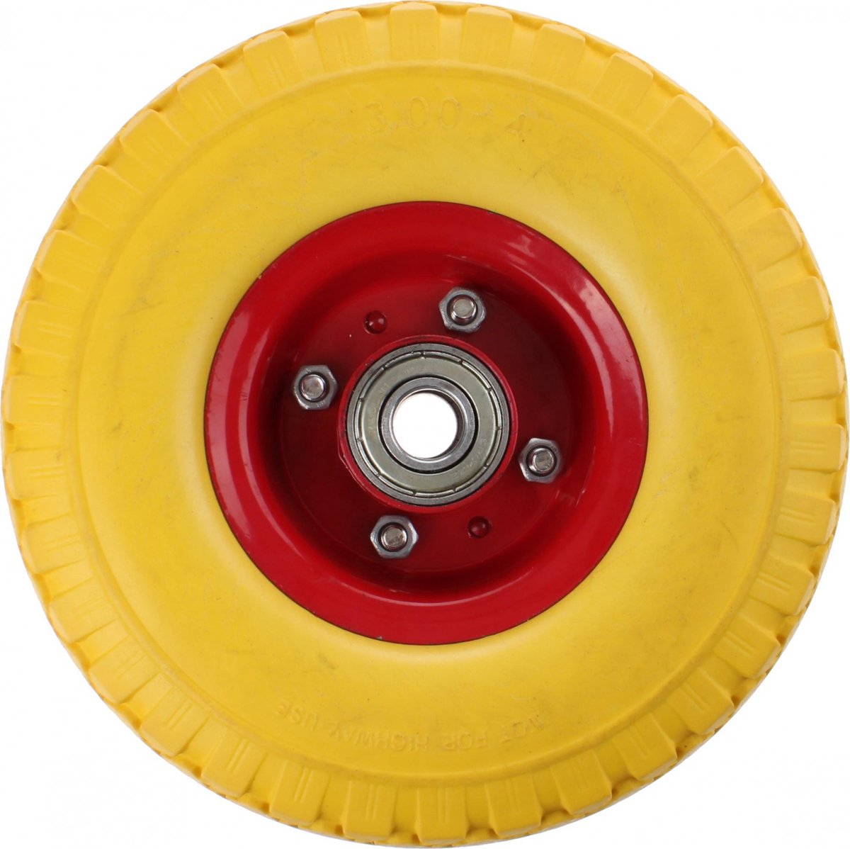 Tom Bolderkarwiel 260 X 80 Mm Geel/rood