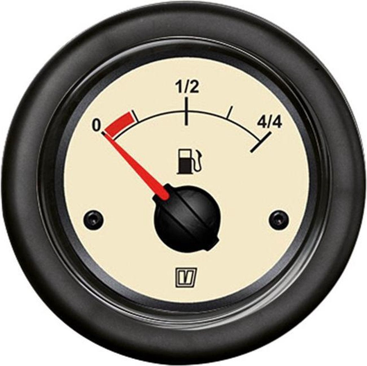 VETUS FUELN beige Brandstofmeter 12/24V